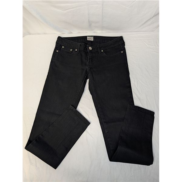 Naked and Famous Black jeans. low waist