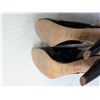 Image 7 : Giuseppe Zanotti heels black patent with beige leather and texture heel