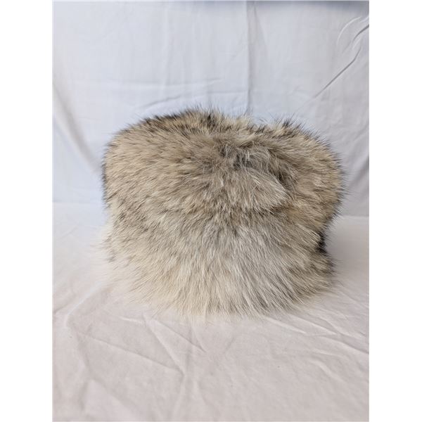 Holt Renfrew coyote fur hat
