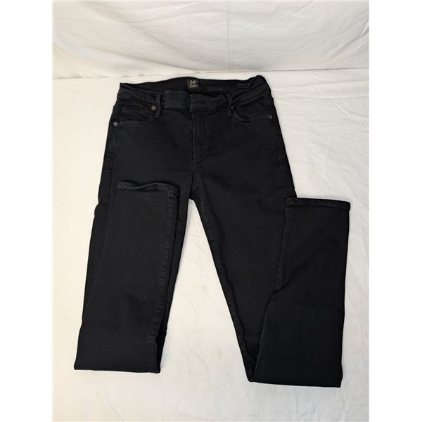 Citizens of Humanity, black stretch skinny jeans