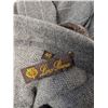 Image 5 : Loro Piani Long grey cashmere cardigan with chinchilla collar