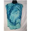 Image 4 : Balmain tie dye tank top blue tones with gold details
