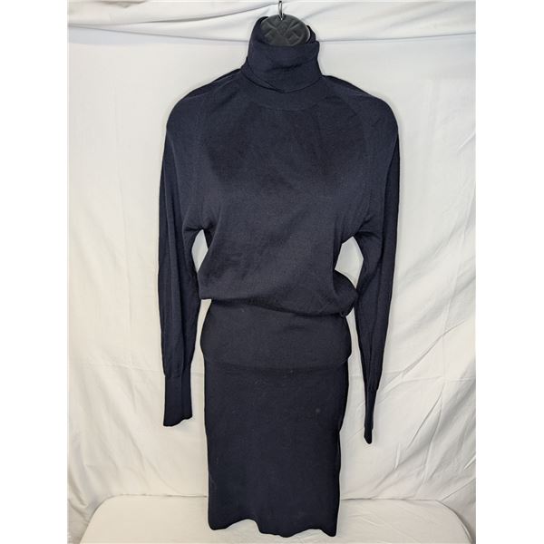 Stella McCartney Navy dress turtleneck light knit