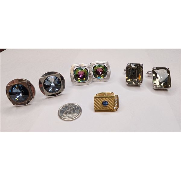 Miscellaneous cufflinks *note one single