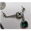 Image 3 : Coloured stone bracelet and earrings sterling silver