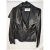Image 1 : Valentino leather jacket/ blouse