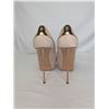 Image 4 : Giannarcolorenzi Heels suede blush/beige & gold open toe