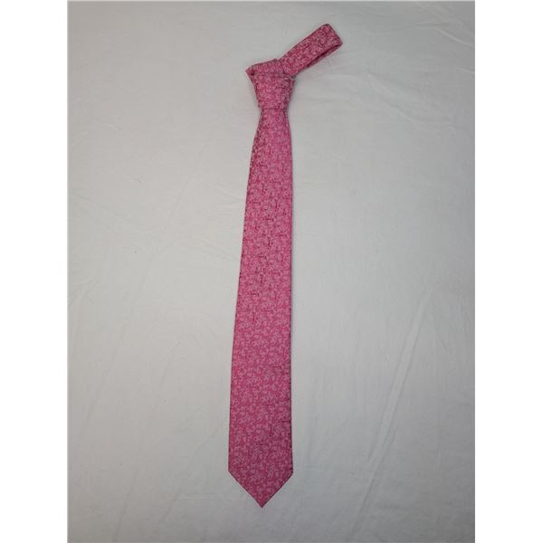 Christian Dior men's hot pink tie
