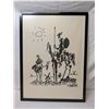 Image 1 : Picasso artwork. Don Quixote