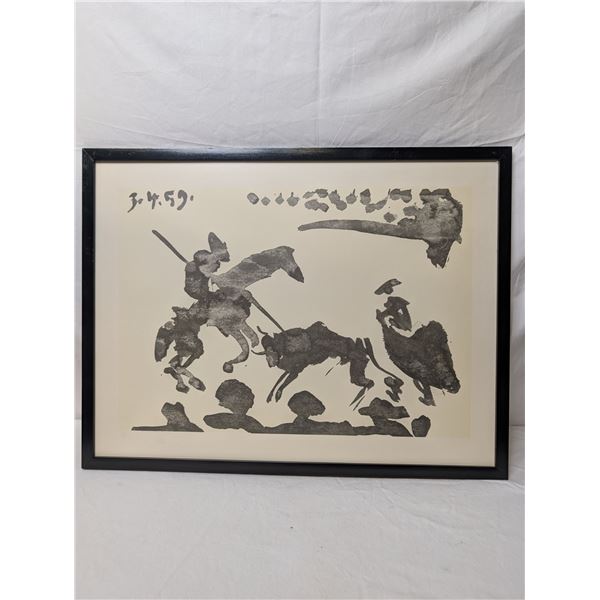 Picasso artwork Toros Y Toreros