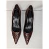 Image 2 : Gucci snakeskin brown pumps vintage?