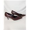 Image 3 : Gucci snakeskin brown pumps vintage?