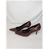 Image 5 : Gucci snakeskin brown pumps vintage?