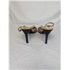 Image 5 : Gucci brown snake print slingback heels