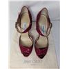 Image 2 : Jimmy Choo red sparkle heels