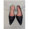 Image 1 : Escada Navy slingback heels