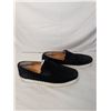 Image 6 : Christian Louboutin men's black suede slip-on shoes with black studs