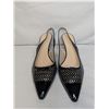 Image 1 : Prada new black patent slingbacks