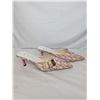 Image 3 : Christian Dior NEW logo fabric pink and cream low heel slides