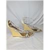 Image 4 : Louis Vuitton yellow cord wedge sandal