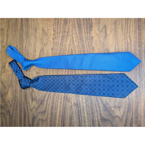 Two Canali silk Ties Made in Italy