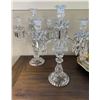 Image 3 : Baccarat Crystal Candelabras