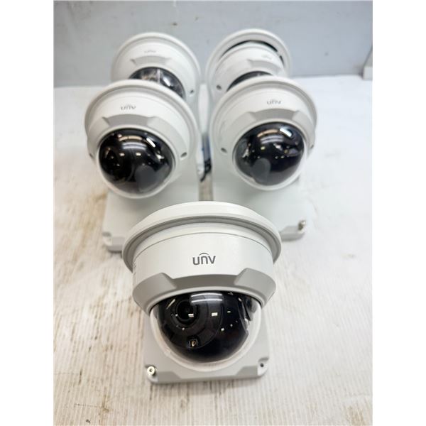 (5) UNV #IPC325LR3-VSPF28-D Cameras