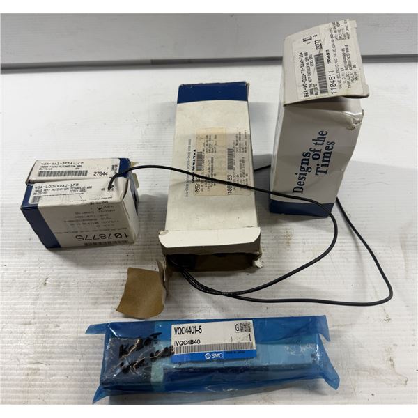 Lot of MAC Valves & SMC Valves