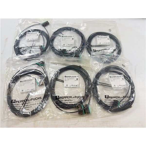 Lot of (6) Pepperl & Fuchs #214745 / #M100/MV100-RT/76a/103/115