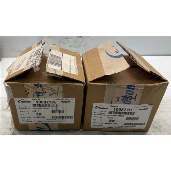 (2) Nordson HO Pump FM200 Service Kits