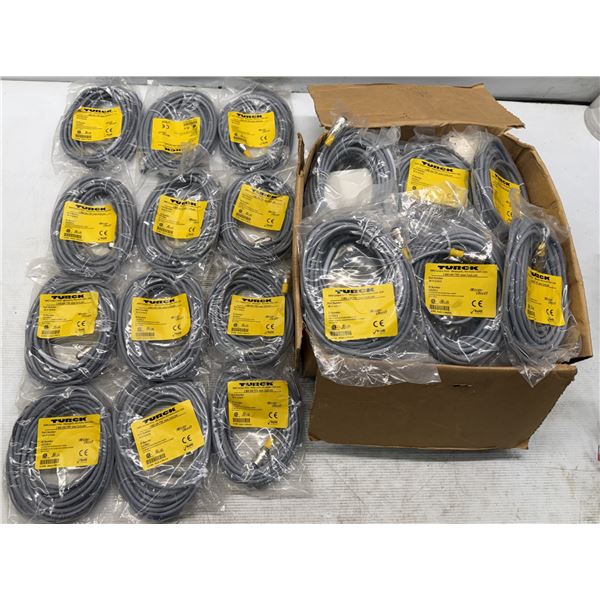 Lot of (42) Turck #RK 4T-6/S618 / U2159-2 Cordsets