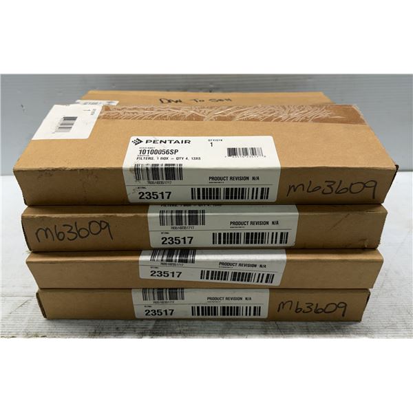 Lot of (4) Pentair #10100056SP Filters (4 per box)