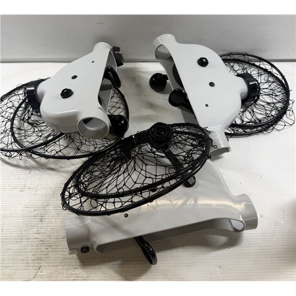 Lot of (3) Wonder Winder Hand Crank Extension Cord Winders