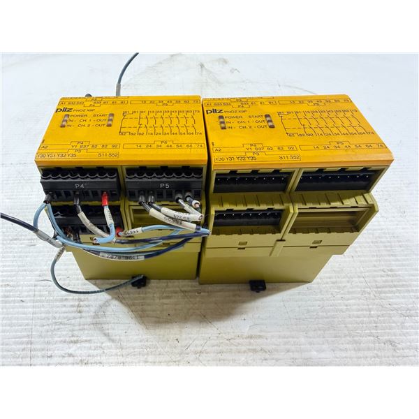 (2) Pilz #777609 / PNOZ X9P 24VDC 7n/o 2n/c 2so
