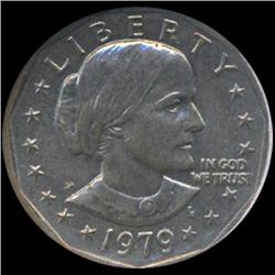 1979 Anthony Dollar Coin Graded GEM (COI-6927)