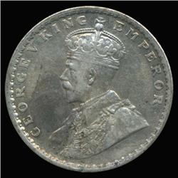 1912C India Silver Rupee High Grade (COI-6640)