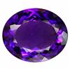 30.72ct Wonderful Purple Top Oval Cut Amethyst (GEM-22716)
