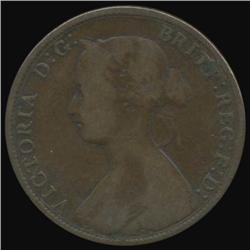 1861 Canada Nova Scotia Cent Better Grade (COI-7094)