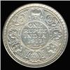 Image 2 : 1917C India Silver Rupee High Grade (COI-6646)