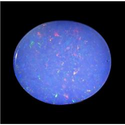 4.18ct Australian Black Opal Doublet Full Fire (GEM-22591C)