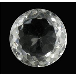 31.08ct Ultimate Flawless Quartz Crystal Gem Round Cut (GEM-21610)