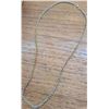 Image 6 : British Museum stamped 9K Gold Rope Chain Necklace with Box