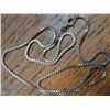 Image 5 : Stamped 10K Yellow Gold Box Chain Necklace with Clasp