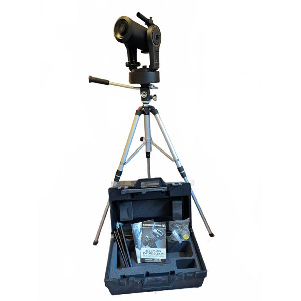 Bausch & Lomb Telescope with Izumar Tripod and Hard Case