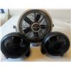 Image 1 : Seabreeze Turbo-Aire Floor Fan and Two Honeywell Personal Fans