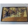 Image 2 : Framed Abstract Oil On Board Painting