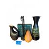 Image 1 : Pottery Collection w/ Oil On Canvas Signed Works Of Mae