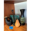 Image 2 : Pottery Collection w/ Oil On Canvas Signed Works Of Mae