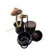 Image 1 : Kettley Studio Pottery Bowls, Jug, and Ceramic Mushrooms