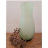 Image 10 : Three Decorative Vases: Moorcroft, Royal Stanley, and Frosted Glass